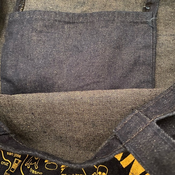 California Denim Tote - Picture 4 of 6